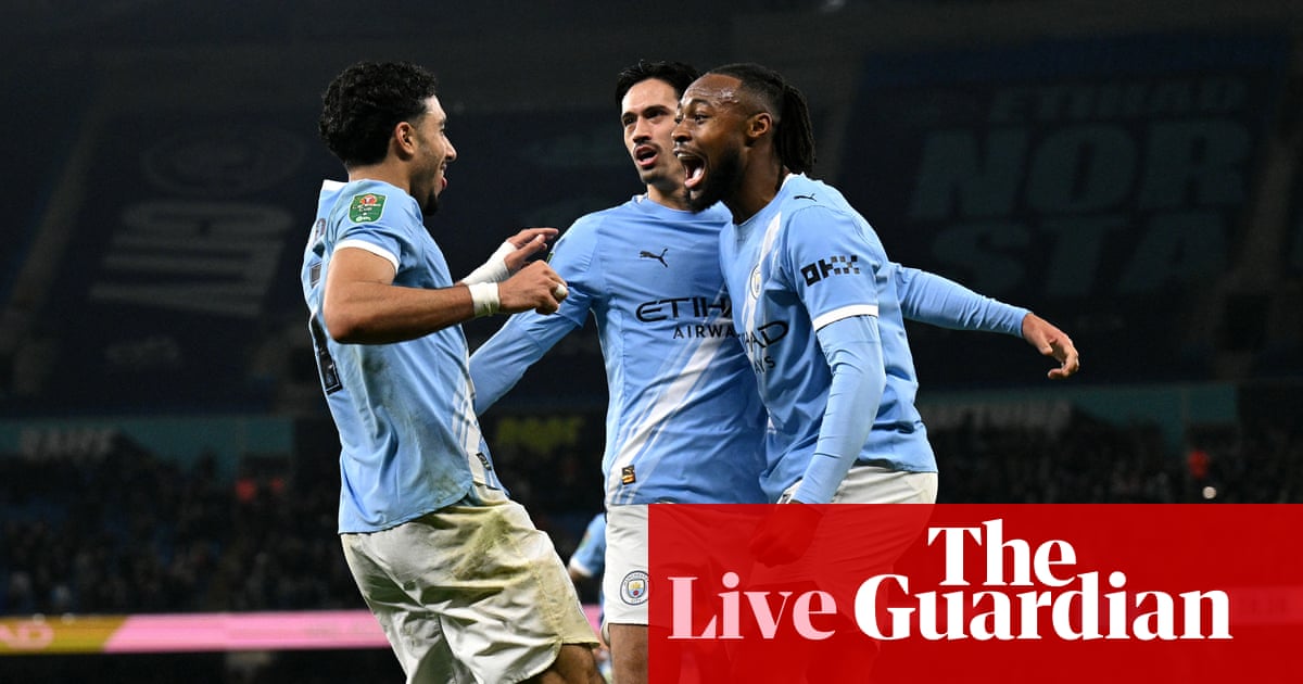 Manchester City 3-1 Newcastle United (agg 5-1): Carabao Cup semi-final, second leg – as it happened | Carabao Cup