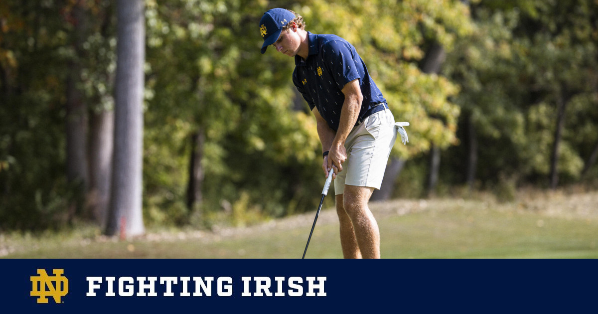 Men’s Golf Concludes First Spring Tournament At Gators Invitational – Notre Dame Fighting Irish – Official Athletics Website