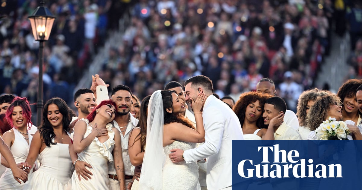 ‘Opportunity of a lifetime’: details emerge on couple who wed at Bad Bunny Super Bowl half-time show | Bad Bunny