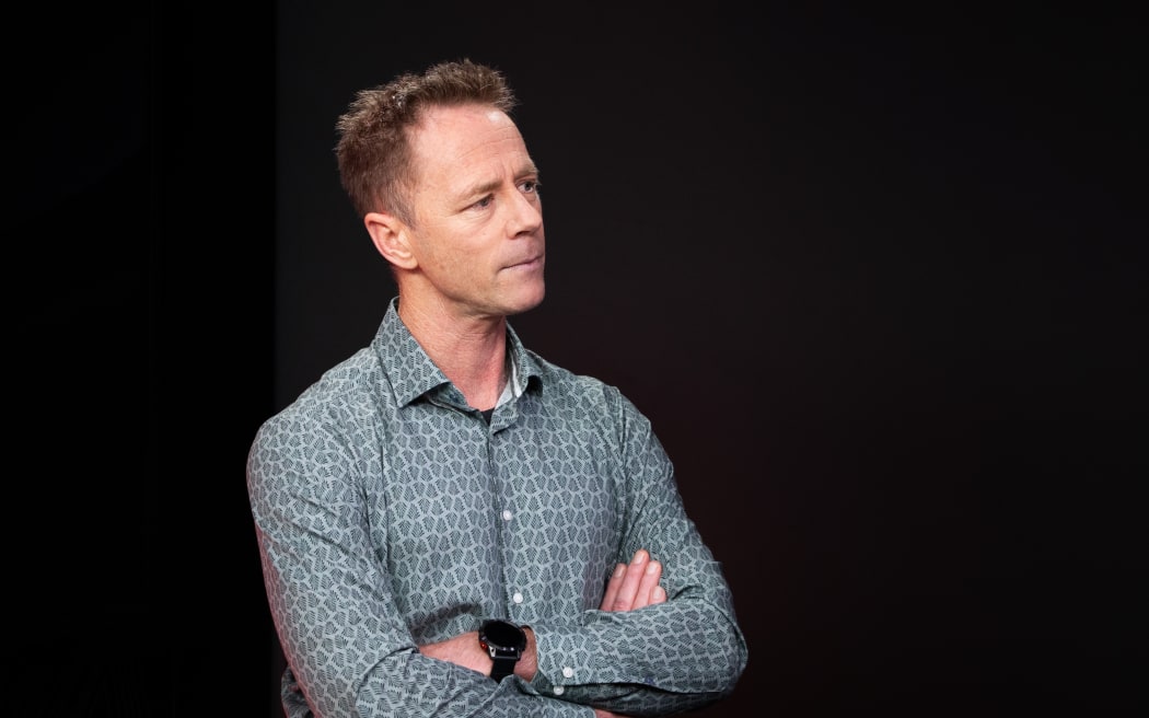 Psychiatrist Dr Sam McBride talks to Guyon Espiner in studio for 30.