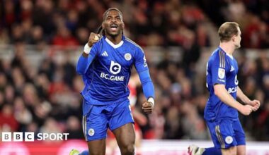 Middlesbrough 1-1 Leicester City: Relegation-threatened Foxes hold Boro