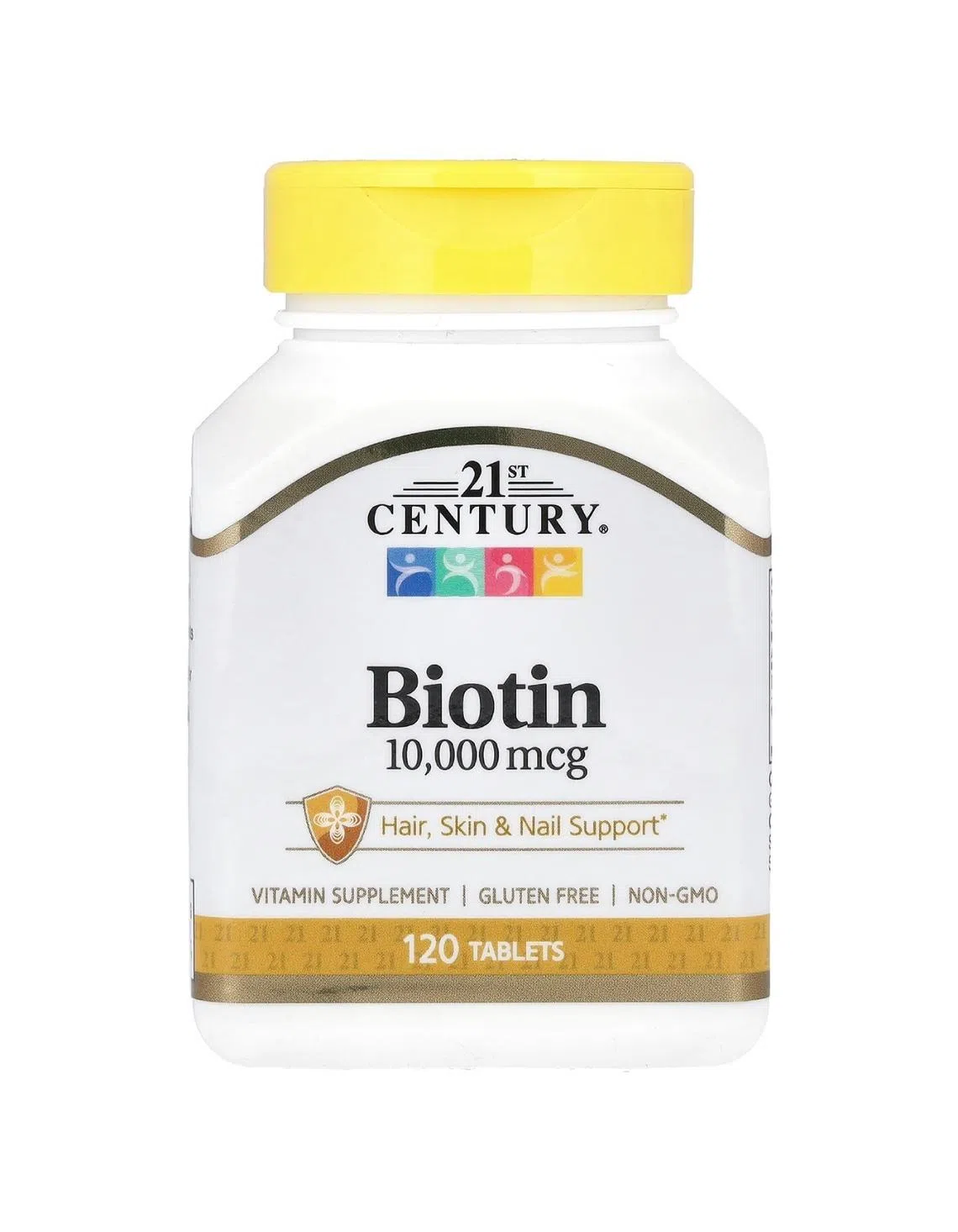 Best supplements for beautiful skin: 21st Century Biotin 10,000mcg, 360 tablets