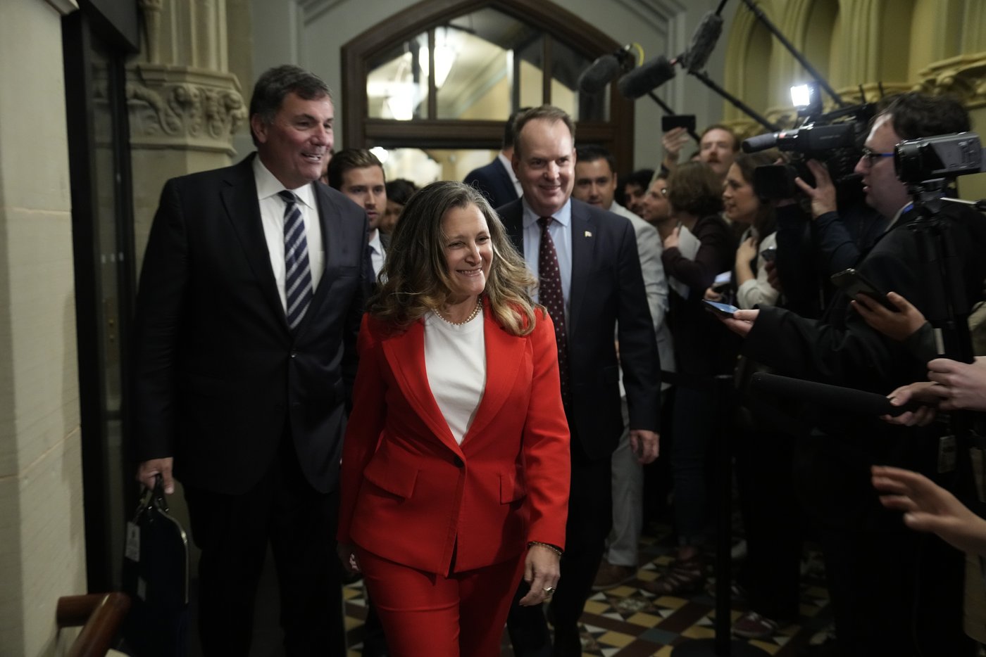 Freeland violated law by answering questions about byelection: commissioner