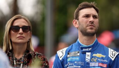 NASCAR star's wife slams reporter after his expletive radio outburst - Motorsport - Sports