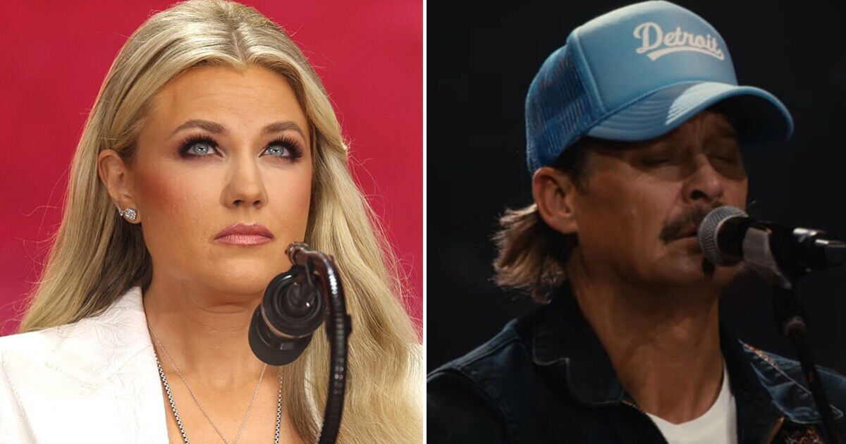 Erika Kirk sides with Kid Rock after disastrous MAGA performance in st - Celebrity News - Entertainment