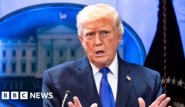 Trump says he will increase his new global tariffs to 15% - BBC