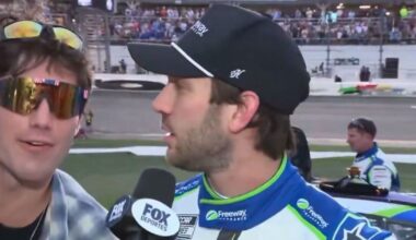 NASCAR fan interrupts Mexican driver's interview with 'Trump comment' - Motorsport - Sports