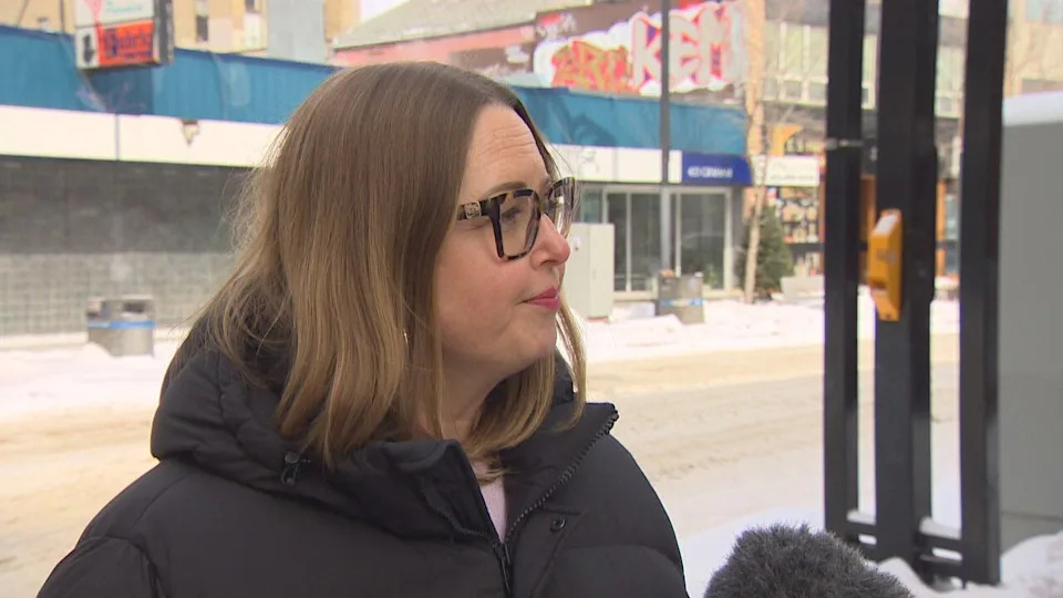 Kate Fenske is the chief executive officer of Downtown Winnipeg Biz. She is pictured on Wednesday, Feb. 25, 2026.