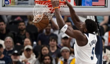 Anthony Edwards, Minnesota Timberwolves outlast short-handed Los Angeles Clippers