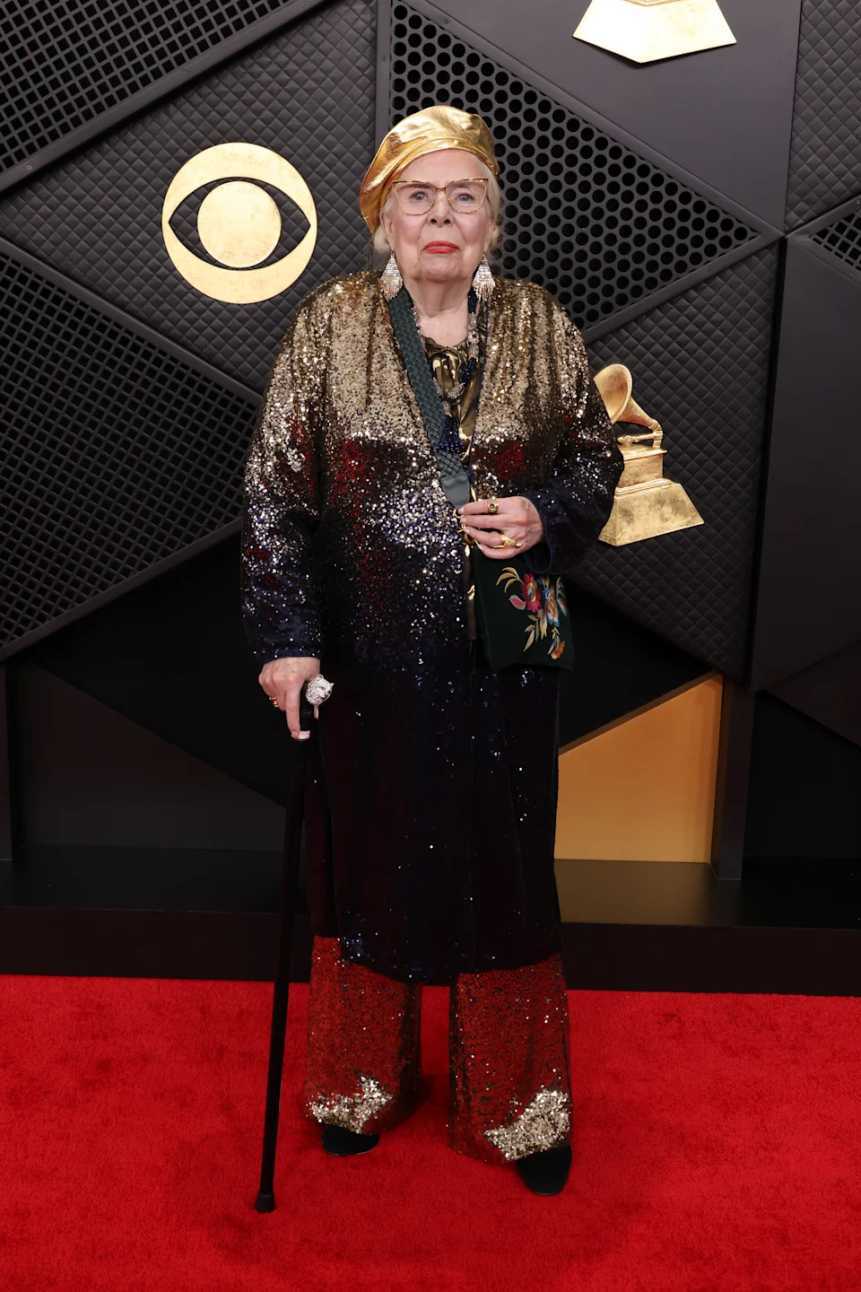 LOS ANGELES, CALIFORNIA - FEBRUARY 01: Joni Mitchell attends the 68th GRAMMY Awards on February 01, 2026 in Los Angeles, California. (Photo by John Shearer/Getty Images for The Recording Academy)