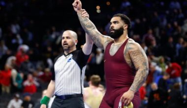 Gable Steveson brushes off head kick scare to seal third straight first-round MMA win