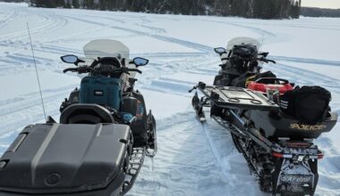 60-year-old injured after snow mobile collision in the north
