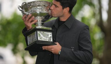 Carlos Alcaraz plans a kangaroo tattoo to remember his Australian Open victory