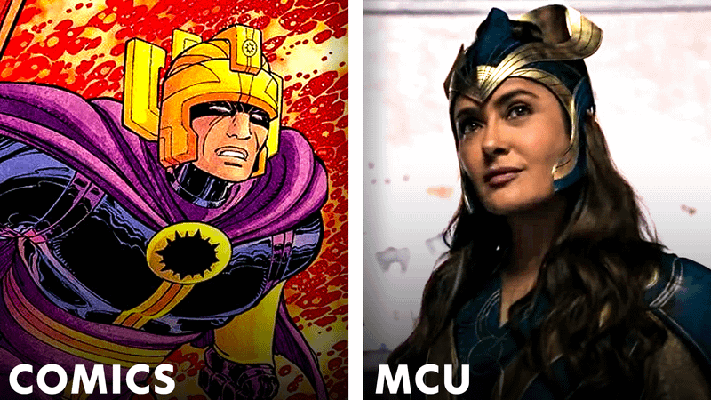 Ajak in Marvel Comics vs the MCU.