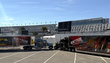 Kratos and Champion Tire & Wheel Expand Automated Truck Platooning for NASCAR 2026 Season