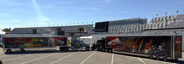 Kratos and Champion Tire & Wheel Expand Automated Truck Platooning for NASCAR 2026 Season