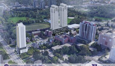 34-Storey Towers Proposed by Laurier–Waterloo Park ION Station