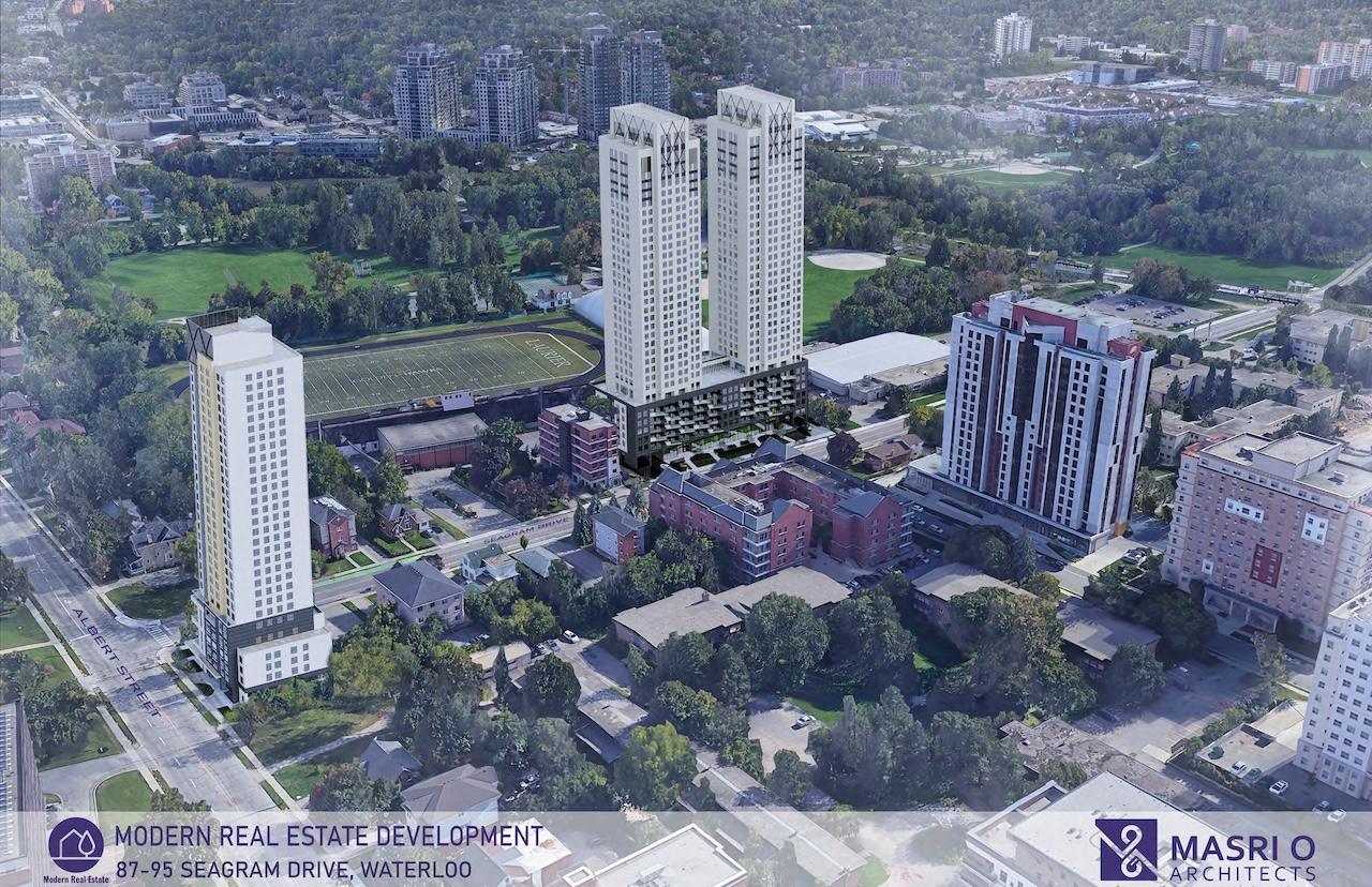 34-Storey Towers Proposed by Laurier–Waterloo Park ION Station