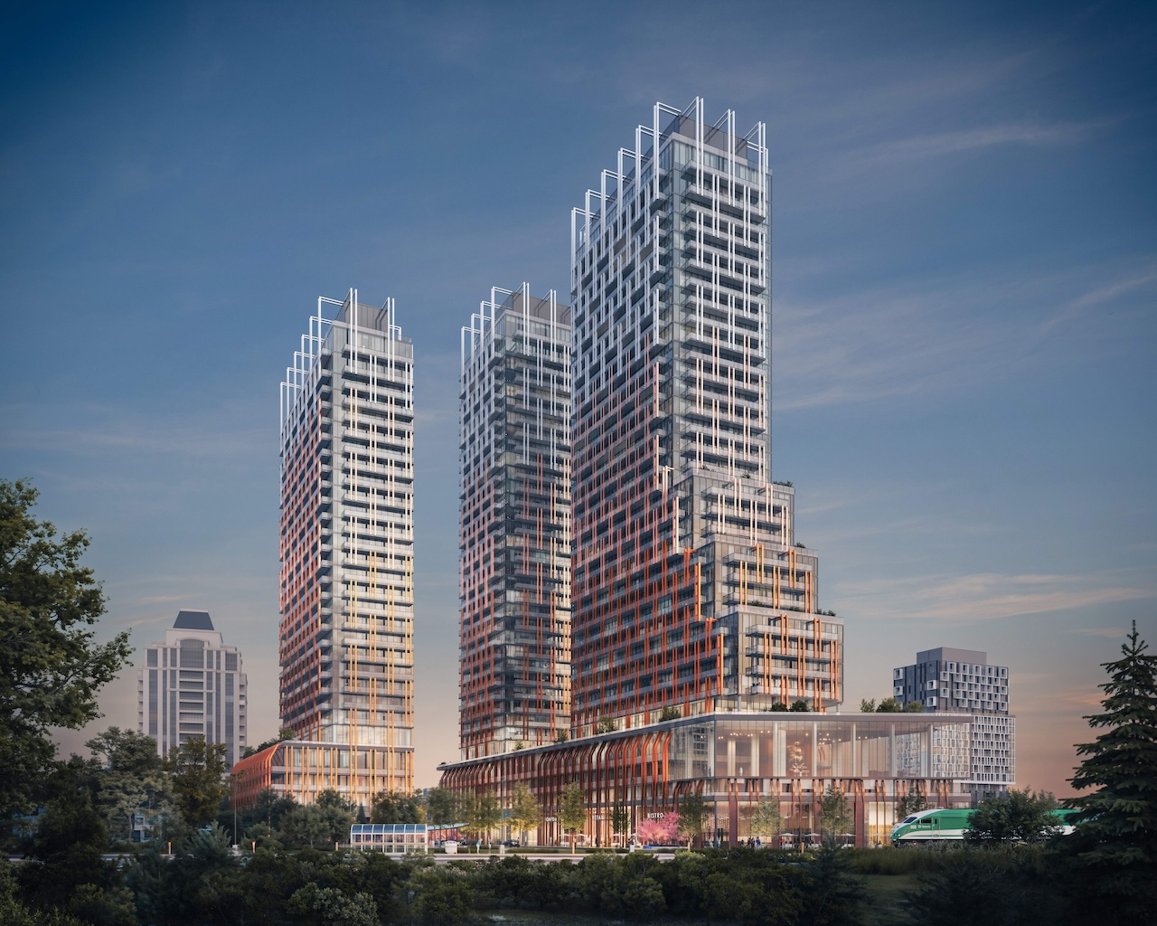 Three Towers Proposed Near Mount Joy GO in Markham