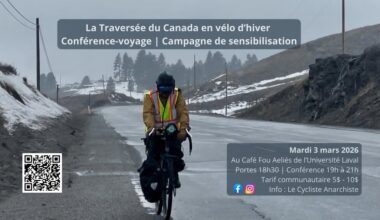 Winter across Canada: A cyclist’s journey of purpose