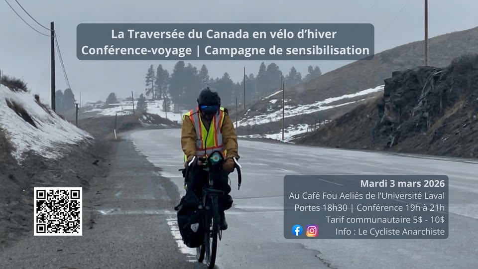 Winter across Canada: A cyclist’s journey of purpose