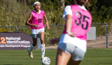 Over 100 players participating in US Club Soccer's id2 Girls National Camp