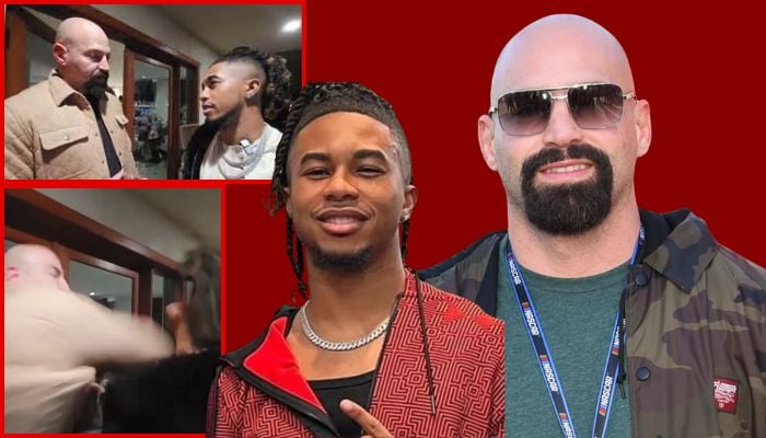 Deen the Great elbowed by former MMA fighter Tiki Ghosn during brawl