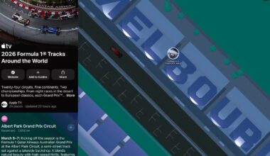 Apple Maps Formula 1 Guide Albert Park
