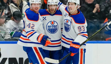 Edmonton Oilers Top 6 winger out with injury but veteran centre checks back in