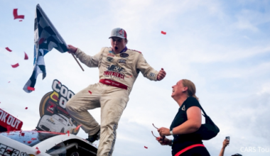 Mini Tyrrell Wins "RAM: Race For The Seat" NASCAR Truck Series Ride