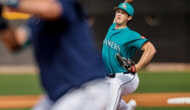 Mariners pitcher Ryan Sloan has front office grinning after live BP session