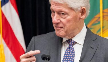 Questions for Bill Clinton about Epstein ties as Trump stumps in Texas