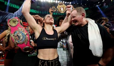 Katie Taylor primed to join Ronaldo, Rose and the Williams sisters in the forties club – The Irish Times