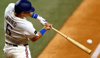 Texas Rangers lose 3B Josh Jung, DH Justin Foscue for about 10 days with injuries