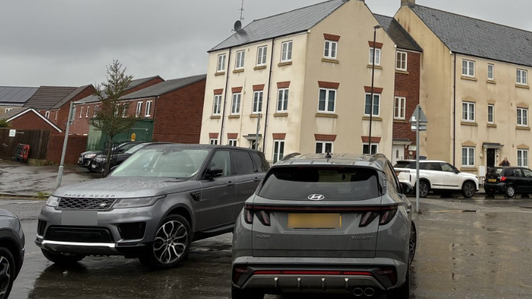 'Mexican standoff' over parking on unadopted estate