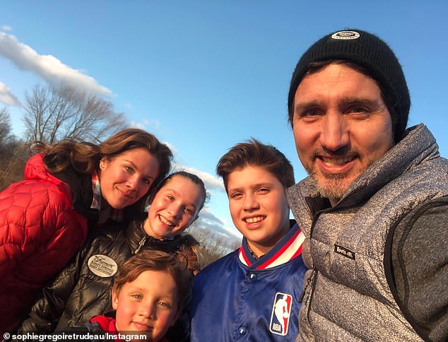Grégoire and Trudeau share three children together. Two sons, Xavier, 18, Hadrien, 11 and daughter Ella-Grace, 17