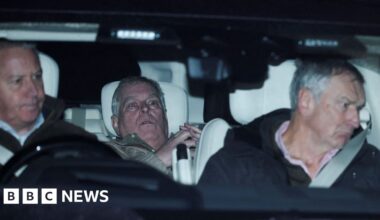 A tip-off and 'more luck than judgement': The story behind Andrew car snap - BBC