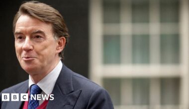 'Finally got him to go today': Mandelson's emails to Epstein on Gordon Brown - BBC