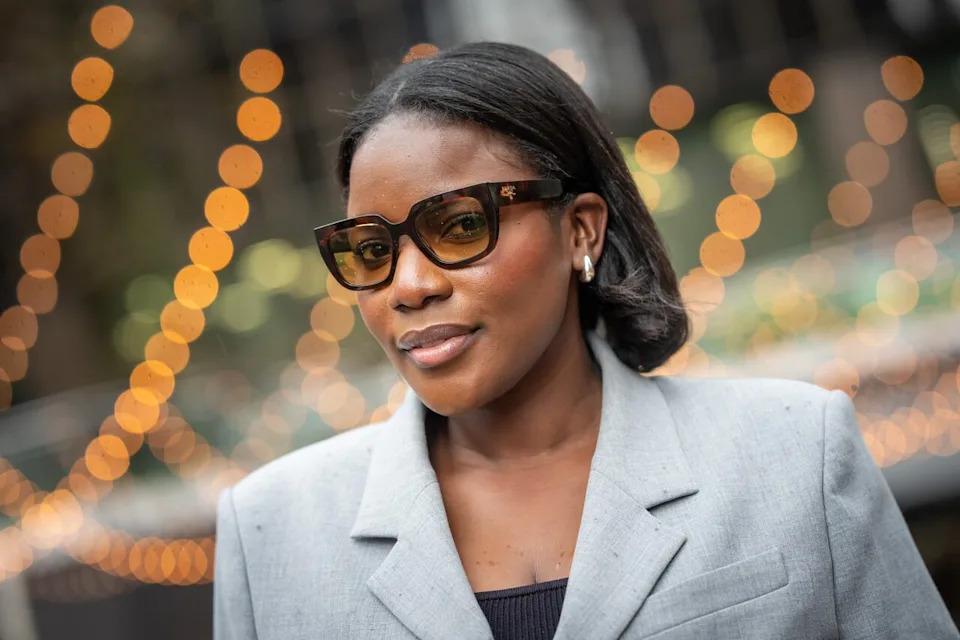 Viccy Birungi Namuyomba is pictured in Vancouver, British Columbia, on Monday, Feb. 9, 2026.