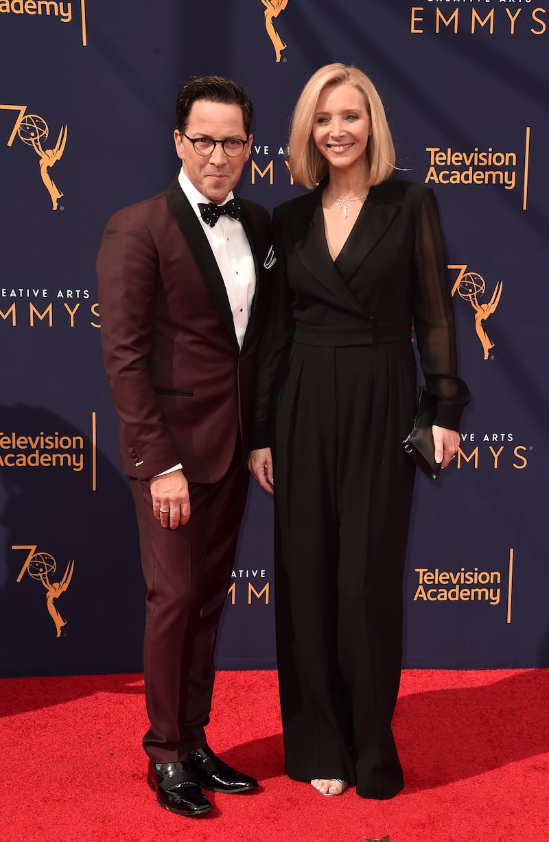 Dan Bucatinsky and Lisa Kudrow 2018 Emmys