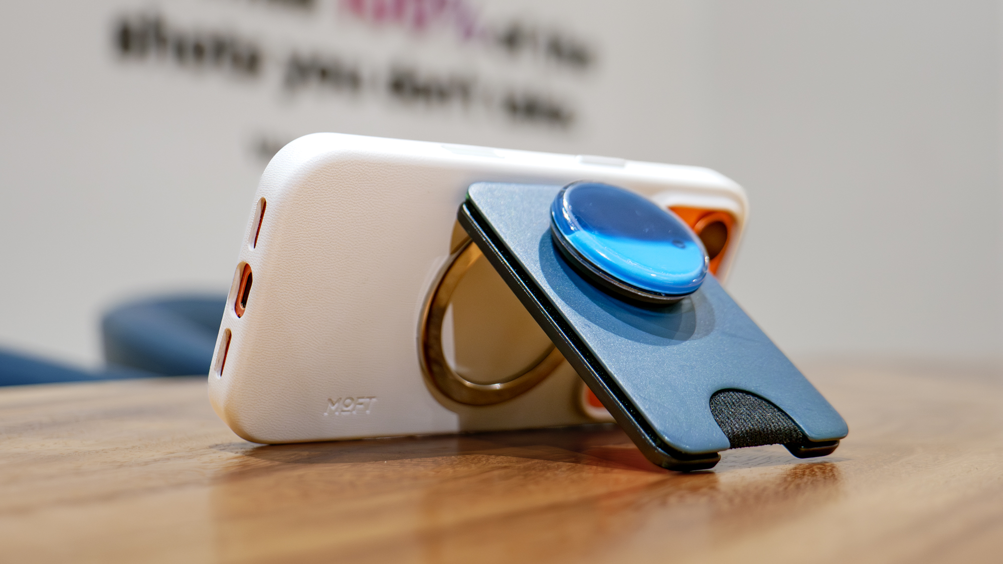 PopSockets Kick-Out PopWallet in landscape.