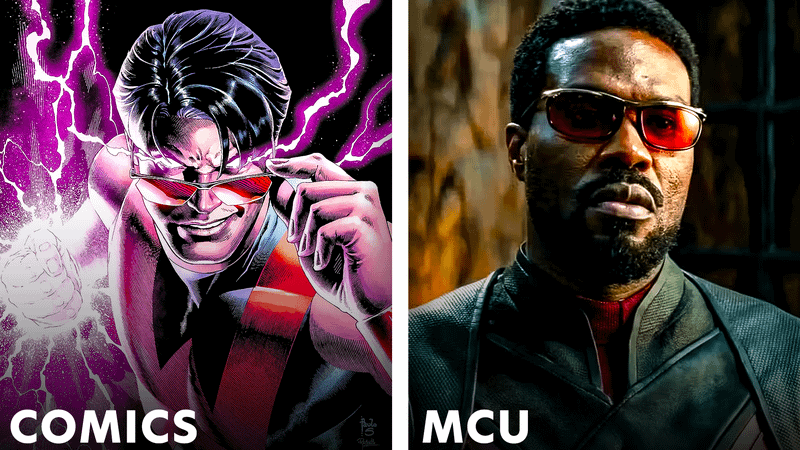 Wonder Man in Marvel comics vs the MCU.