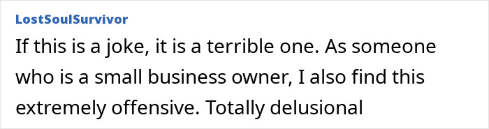 Screenshot of a comment calling Taylor Swift's gift to Selena Gomez totally delusional and offensive during backlash. Screenshot of a comment calling Taylor Swift's gift to Selena Gomez totally delusional and offensive during backlash.