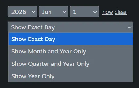 This new feature lets game devs choose to display when their game leaves Early Access.