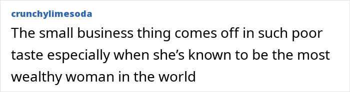 Comment criticizing Taylor Swift's gift to Selena Gomez, highlighting backlash over perceived poor taste. Comment criticizing Taylor Swift's gift to Selena Gomez, highlighting backlash over perceived poor taste.