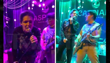 Corey Feldman Performs 'Jessie's Girl' at Las Vegas Club, on Video