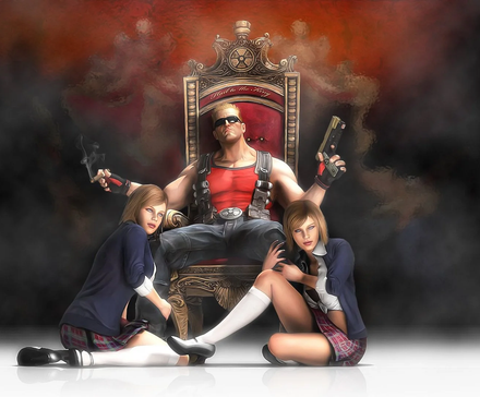 Duke Nukem Forever Key Art