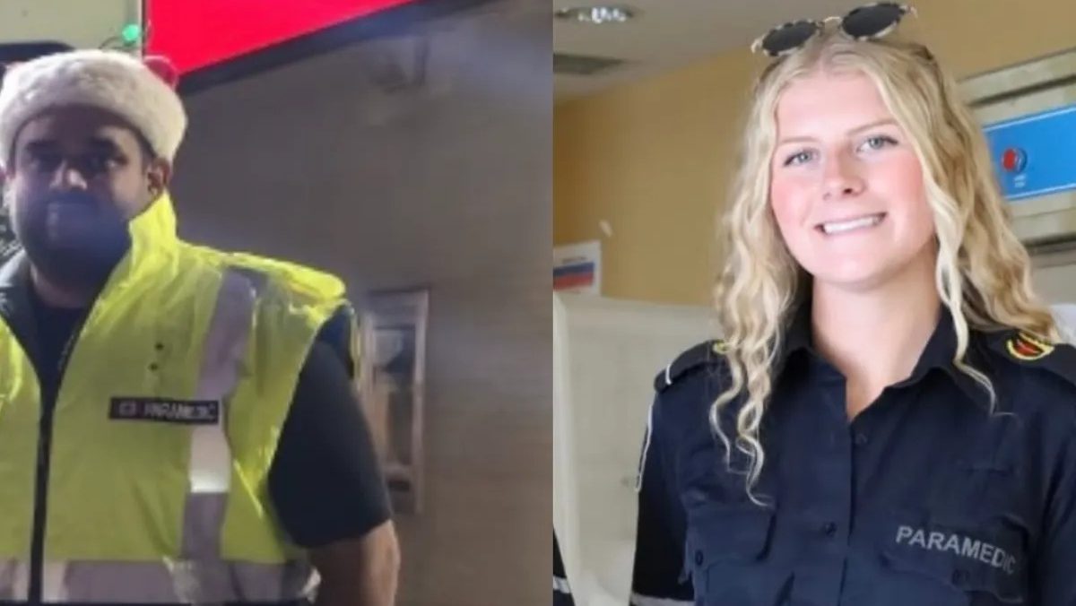 Paramedic in ICU after serious ambulance, transport truck crash