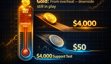 Gold could slide to $4,000 as parabolic rally signals peak - BI’s McGlone - KITCO