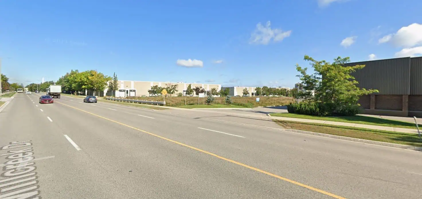 changes on way to busy street in mississauga.
